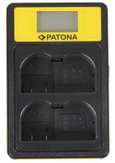 PATONA Photo Dual Nikon EN-EL15 töltő LCD-vel, USB-vel