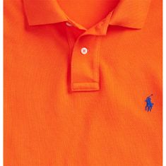 Ralph Lauren Póló narancs XS Polo Custom Slim Mesh