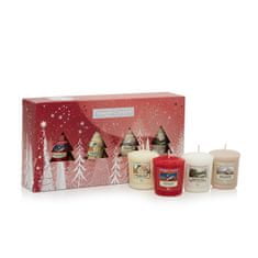 Yankee Candle Karácsonyi illatgyertya ajándékszett 4 db