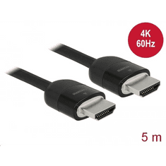 DELOCK Prémium HDMI kábel 4K 60 Hz 5 m (84966) (delock-84966)