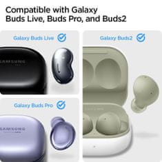 TKG Samsung Galaxy Buds Pro / Buds2 / Buds2 Pro / Buds FE / Buds Live - SPIGEN URBAN FIT bronz tartó 