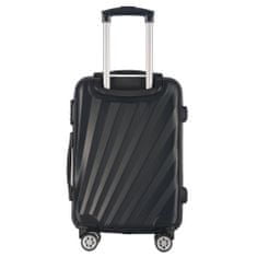 Aga Travel Utazási bőrönd MR4664 Fekete