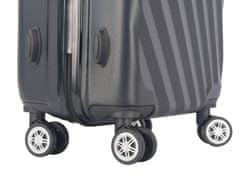 Aga Travel Utazási bőrönd MR4664 Fekete