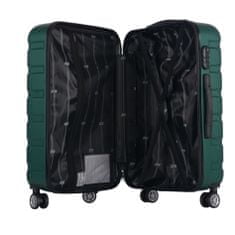 Aga Travel Bőröndkészlet MR4659 Sötétzöld