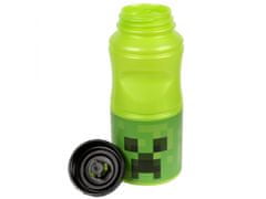 sarcia.eu Minecraft, Creeper zöld kulacs, műanyag kulacs 380 ml