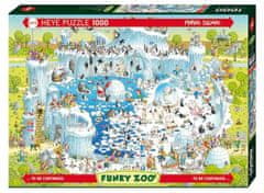 Heye Puzzle Crazy Zoo: Polar Exposure 1000 darab