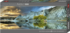 Heye Panoráma puzzle Kék tó 1000 darab