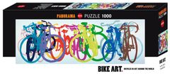 Heye Panoráma Puzzle Bike Art: 1000 db
