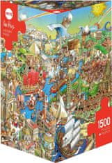 Heye Puzzle Történelmi folyó 1500 darab