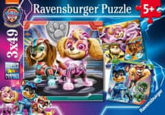 Ravensburger Puzzle - Mancs őrjárat a nagy filmben 3x49 darab