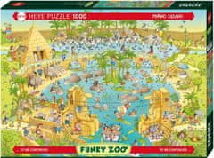 Heye Puzzle Mad Zoo: Nile Exposition 1000 darab