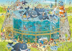 Heye Puzzle Crazy Zoo: Óceán kiállítás 1000 darab