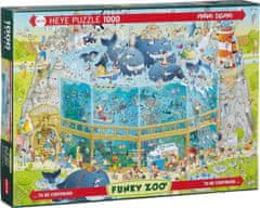 Heye Puzzle Crazy Zoo: Óceán kiállítás 1000 darab