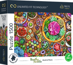 Trefl Puzzle UFT Virágzó paradicsom: a növények világa 1500 darab