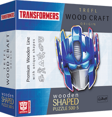 Trefl Wood Craft Origin Puzzle Transformers: Optimus Prime 505 darabos puzzle