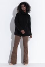 Fobya Klasszikus női pulóver Olwevere fekete 36-38