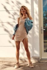 Fasardi Női mini ruha Clarina bézs Universal