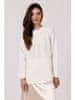 Női hosszú pulóver Elyamour BK105 fehér Universal