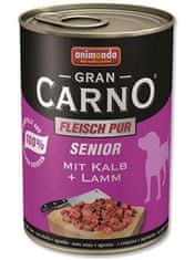 Animonda Gran Carno Senior marha + bárány konzerv - 400 g
