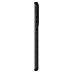 Spigen Apple iPhone 14 Pro Max, Szilikon tok, Liquid Air, háromszög minta, fekete (8809811863444)