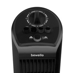bewello BW2053BK oszlopventilátor fekete (BW2053BK)