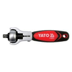 YATO Ratchet 1/4" tartozékokhoz és bitekhez forgó fejjel YT-03311