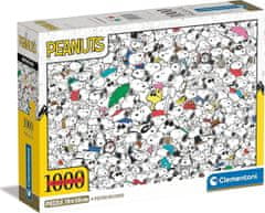 Clementoni Puzzle Impossible Peanuts 1000 darabos puzzle