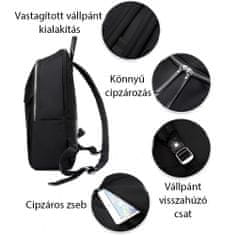 Dollcini Stílusos iskolai hátizsák, alkalmi nappali hátizsák, hátizsák nőknek/lányoknak/üzleti/utazás, 424922, szürke