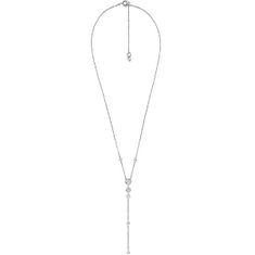 Michael Kors Ezüst nyaklánc Premium cirkónium kövekkel MKC1452AN040
