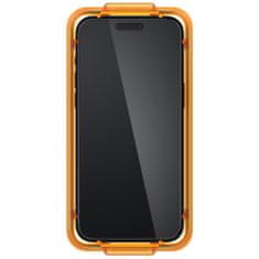 Spigen Glas.Tr Full Cover 2x üvegfólia iPhone 15 Plus, fekete