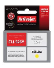 ActiveJet tinta Canon CLI-526Y, 10 ml, új ACC-526Y
