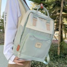 Dollcini Divatos hátizsák, alkalmi hátizsák, hölgyek/lányok/üzlet/utazás, egyszerű hátizsák, 427131, fekete