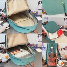 Dollcini Fashion hátizsák, alkalmi hátizsák, hölgyek/lányok/üzleti/utazási hátizsák, 426411, kék