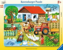 Ravensburger Puzzle Village - mi hova tartozik? 15 darab