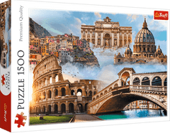 Trefl Puzzle Népszerű helyek: Olaszország 1500 darab