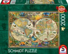 Schmidt Puzzle Lények a Földön 2000 darab