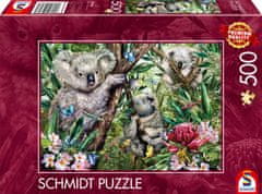 Schmidt Puzzle Koala család 500 darabos puzzle