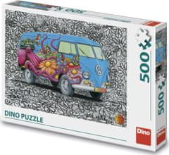 DINO Puzzle Hippies VW 500 darab