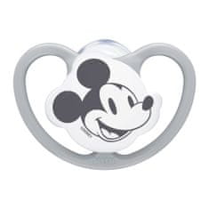 Nuk cumizó Space Disney Mickey dobozban, szürke 0-6m
