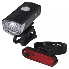 EMOS első + hátsó tölthető LED kerékpár lámpa (P3923) (P3923)