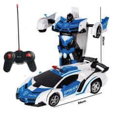 BOBODEAL Police 2in1 Transformer átváltozó autó robot