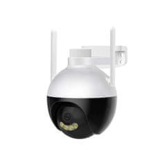 BOBODEAL Forgatható WiFi megfigyelő kamera, IP66 védettséggel, Fekete