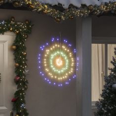 Greatstore karácsonyi többszínű csillagfény 140 db LED 17 cm
