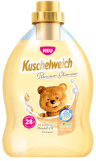 Kuschelweich PREMIUM GLAMOUR öblítő 28 mosás, 750 ml sárga