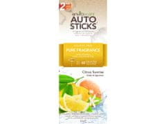 AutoSticks Citrus Sunrise illatosított autós címke 2db