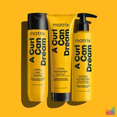 Matrix Sampon hullámos és göndör hajra Total Results A Curl Can Dream (Shampoo For Curls & Coils) (Mennyiség 300 ml)