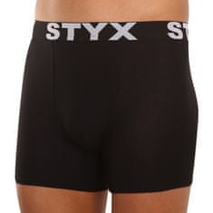 Styx 5PACK Fekete férfi boxeralsó sport gumi (5G960) - méret M