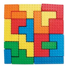 Edushape Érzékelő habszivacs puzzle blokkok 24m+