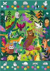 Djeco Puzzle Megfigyelés: erdő 54 darab