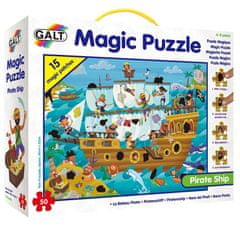 Galt Magic Puzzle kalózhajó 50 darab